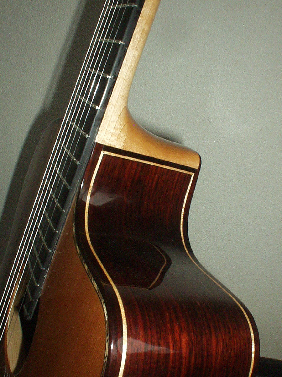 Maple heel and neck 